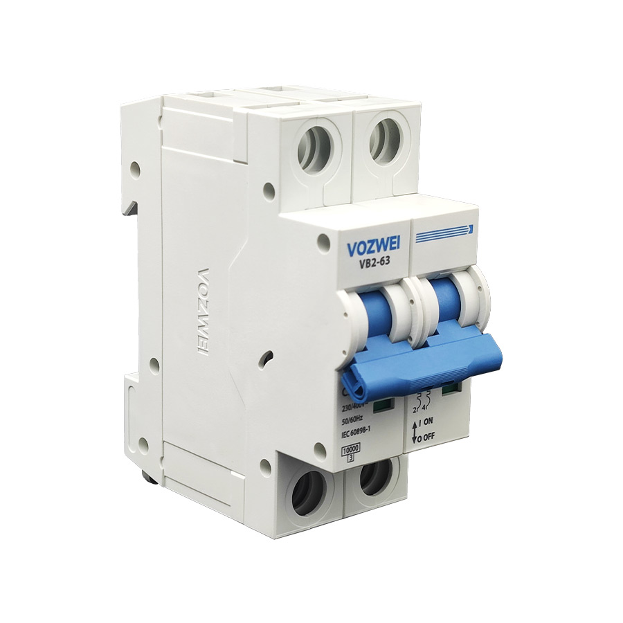 VOZWEI VB2-63 2P MCB Side 02