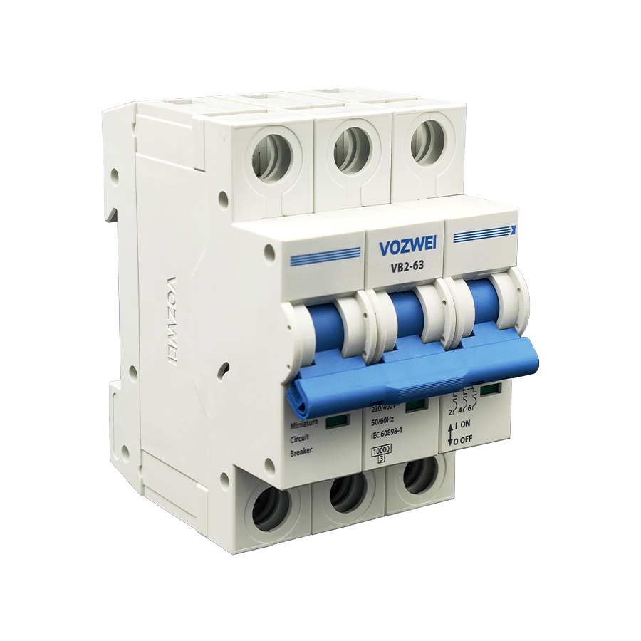 VOZWEI VB2-63 3P MCB Side 02