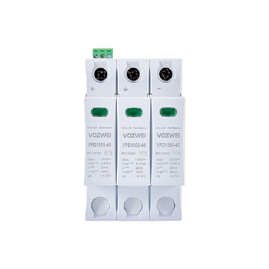 VPD1000-40 (T1+T2) Serisi Tip 1+2 AC Aşırı Gerilim Koruma Cihazı (SPD)