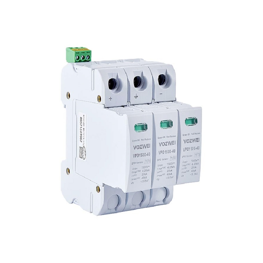 VPD1500-40 (T1+T2) Serisi Tip 1+2 AC Aşırı Gerilim Koruma Cihazı (SPD)
