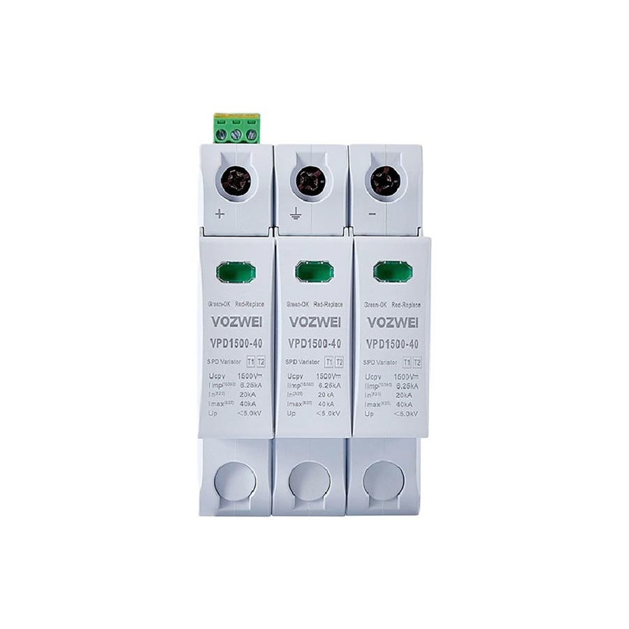 VPD1500-40 (T1+T2) Serisi Tip 1+2 AC Aşırı Gerilim Koruma Cihazı (SPD)