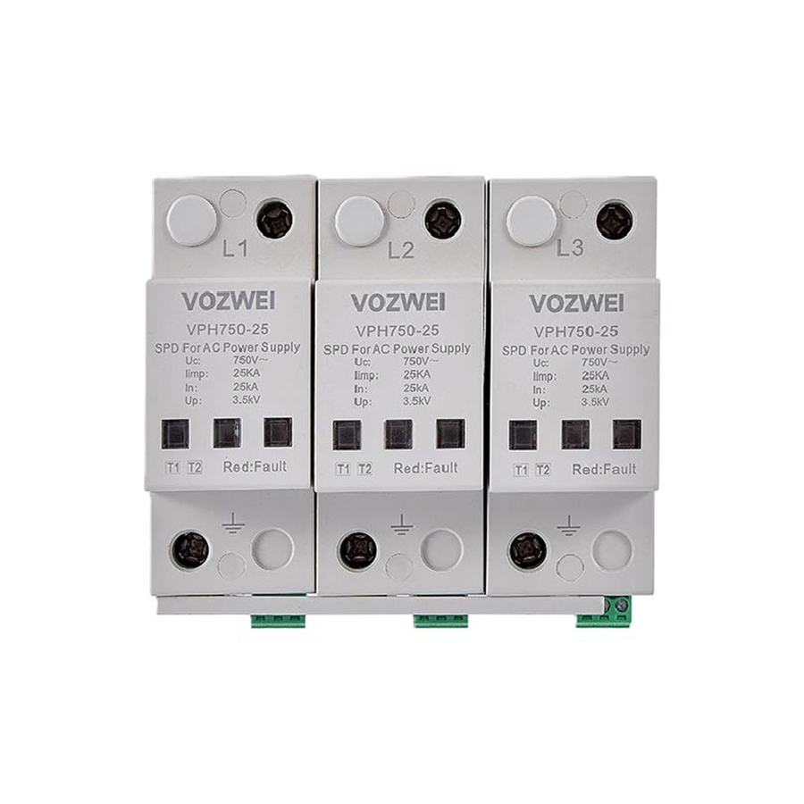 VPH750-25 Serisi Tip 1 AC Aşırı Gerilim Koruma Cihazı (SPD)