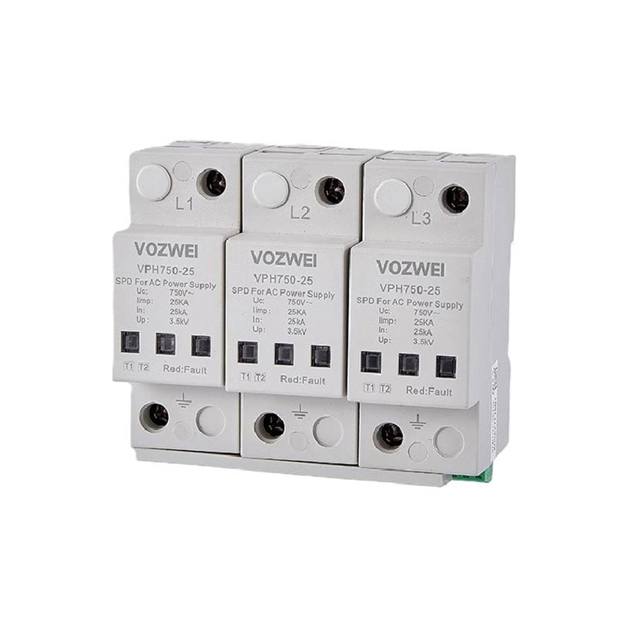 VPH750-25 Serisi Tip 1 AC Aşırı Gerilim Koruma Cihazı (SPD)