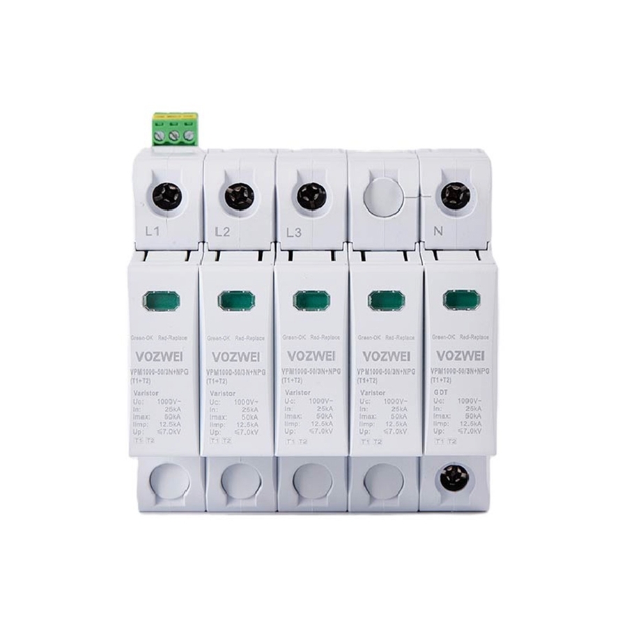 VPM1000-50 (T1+T2) Serisi Tip 1+2 AC Aşırı Gerilim Koruma Cihazı (SPD)