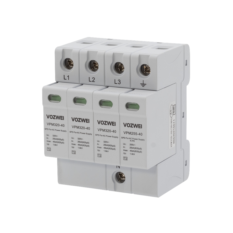 VPM320-40 Serisi Tip 2 AC Aşırı Gerilim Koruma Cihazı (SPD)