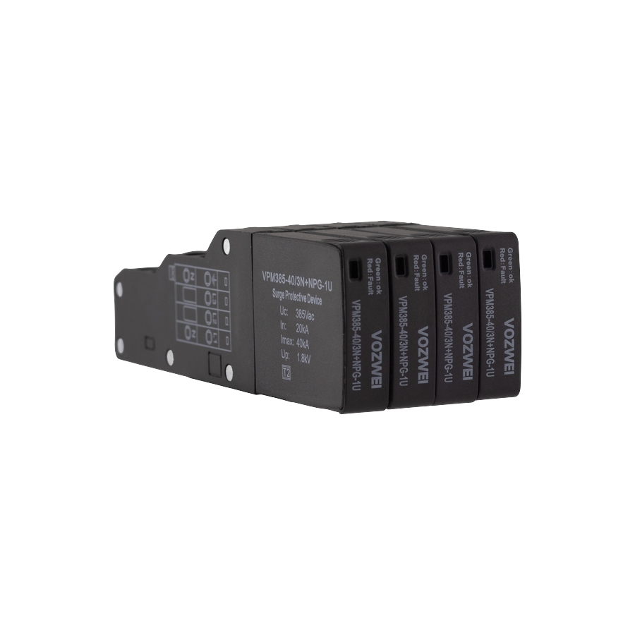 VPM385-40 (1U) Serisi Tip 2 AC Aşırı Gerilim Koruma Cihazı (SPD)