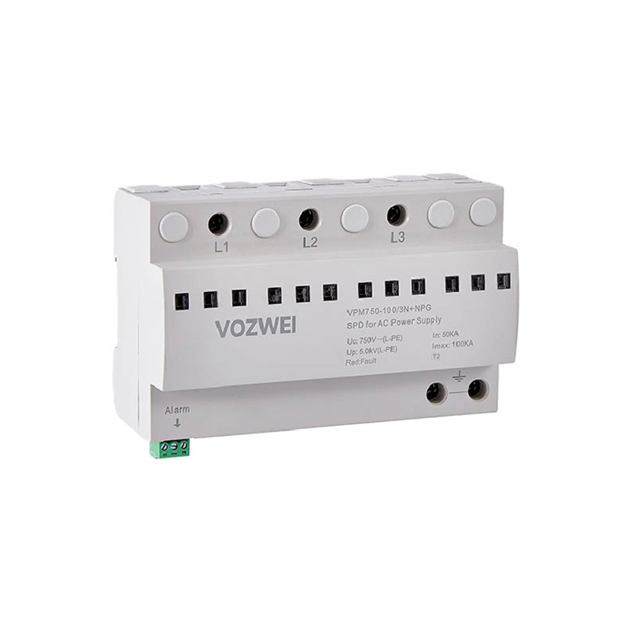 VPM750-100 Serisi Tip 2 AC Aşırı Gerilim Koruma Cihazı (SPD)