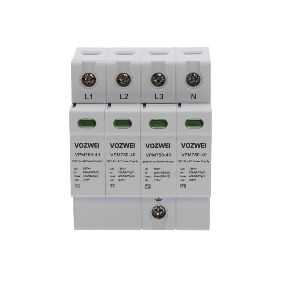 VPM750-40 Serisi Tip 2 AC Aşırı Gerilim Koruma Cihazı (SPD)